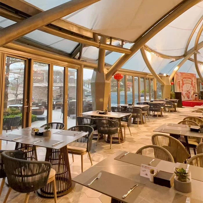 דלת מסגרת אלומיניום עם זכוכית